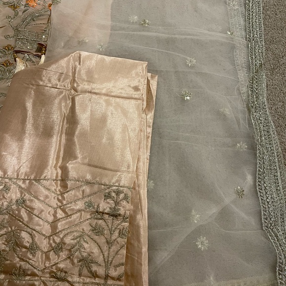 Peach Colored Sharara Suit - Picture 10 of 10